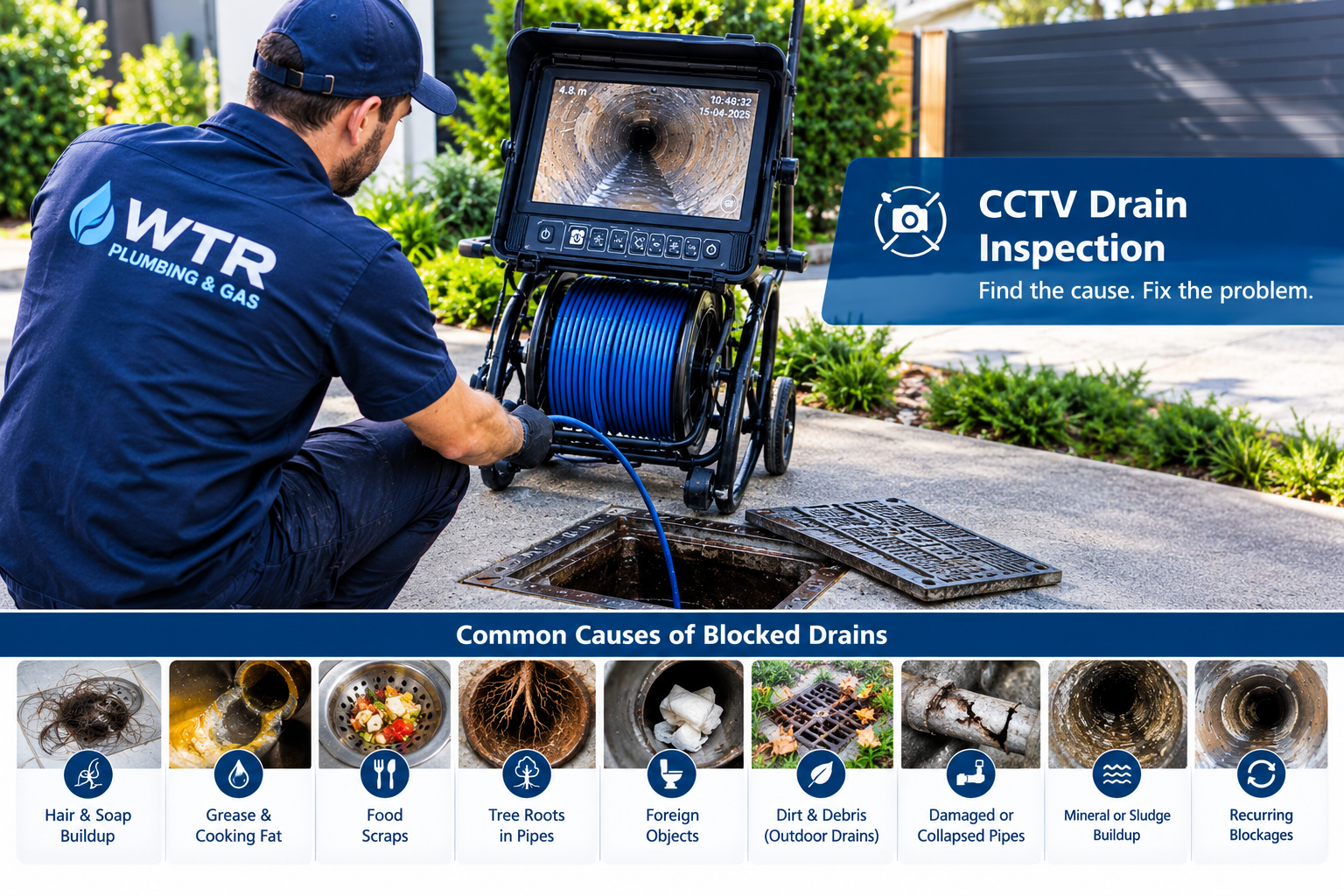 Causes Of Blocked Drains North Perth